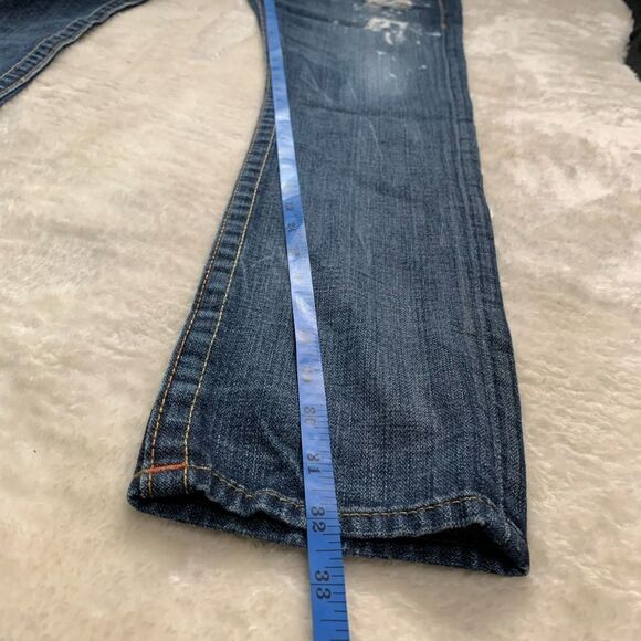 True Religion Brianna Denim Jeans Slim Size 28x32 Pants - Picture 4 of 10